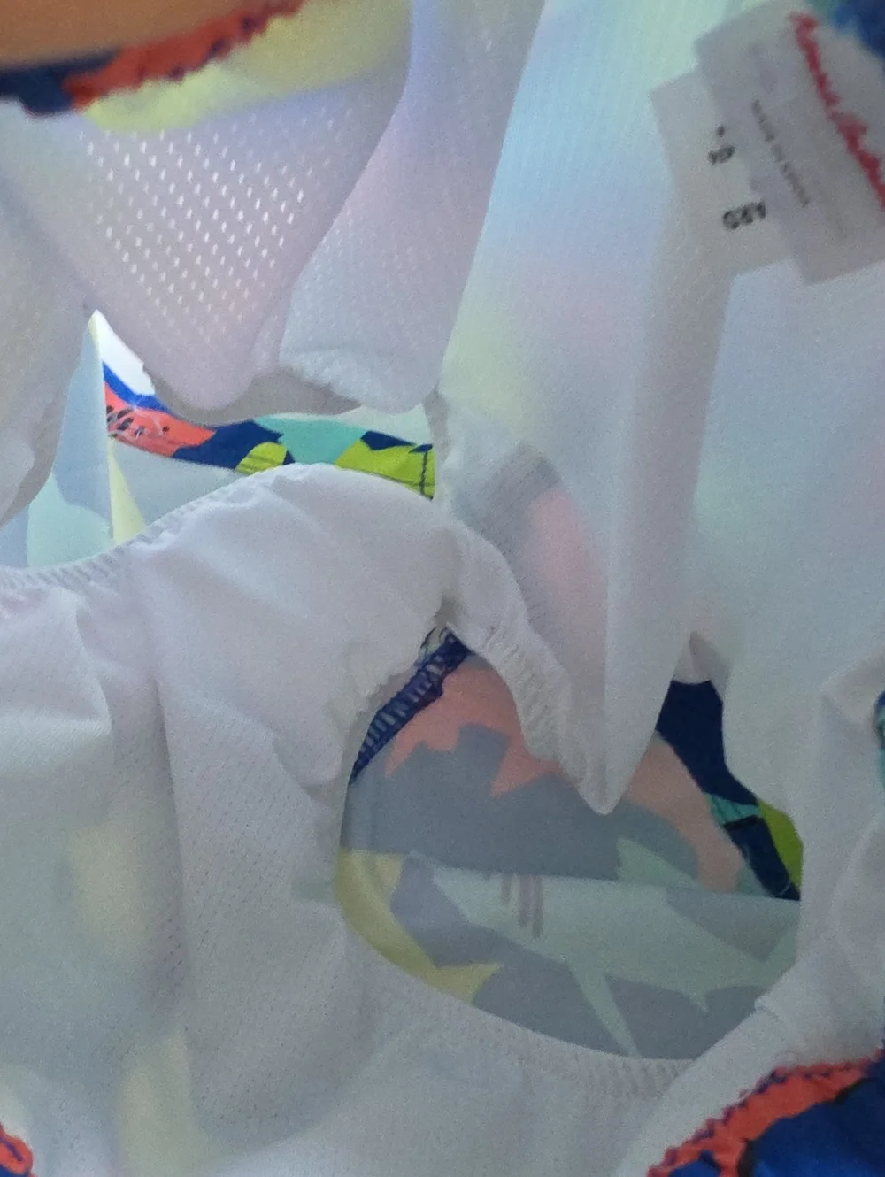 Hanna Andersson Neon Lime Rashguard & Shark Swim Shorts Set 18-24 Months